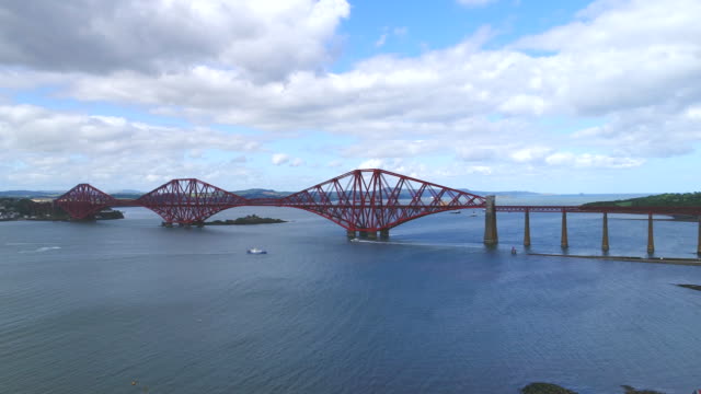 Forth-Brücke-Aerial-Schottland