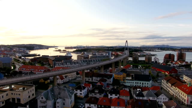 Antenne:-Brücke-von-Stavanger,-Norwegen