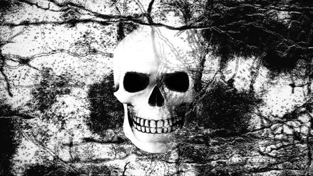 Zusammenfassung-Hintergrund-Halloween-flackern-unheimlich-Schädel-6