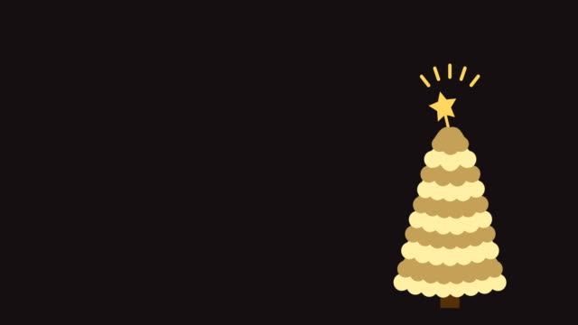 Weihnachtsbaum-flach-Stil-Hintergrund