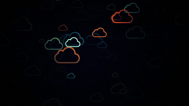 bewegende-Cartoon-Wolken,-3D-animation