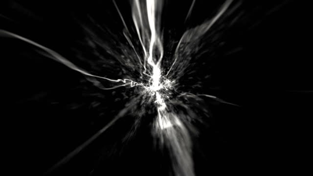 Abstrakte-Technologie-Faser-Streifen-Explosion-Animation,-Rendern,-Hintergrund,-Schleife