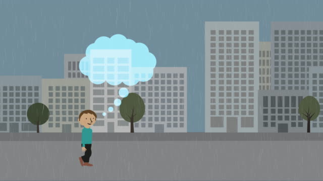 Man-walking-in-rain-thinking