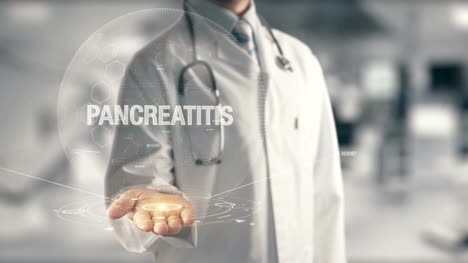 Doctor-holding-in-hand-Pancreatitis