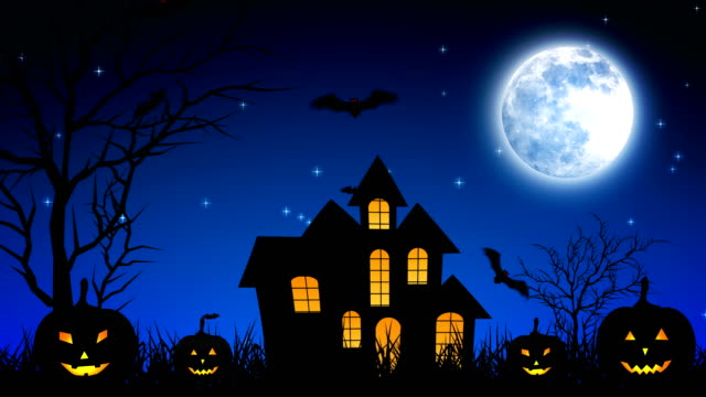 Halloween-Nacht-Castle