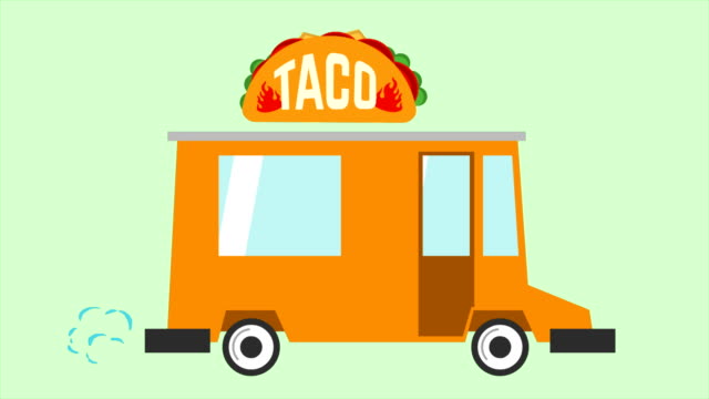 Animation-der-Taco-Lieferwagen