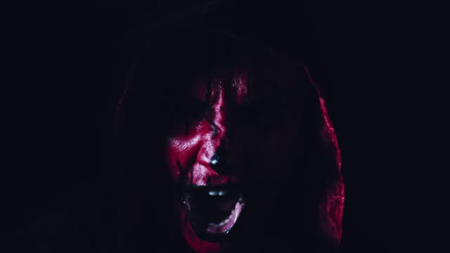 4k-Horror-Halloween-Devil-Screaming