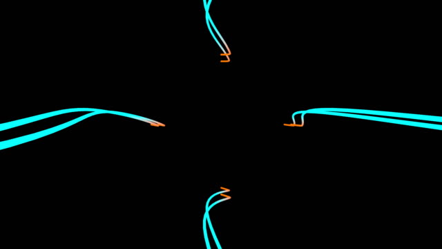 Abstract-background-with-animation-moving-of-lines