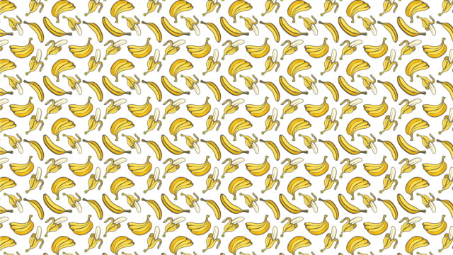 Animation-of-seamless-pattern-with-bananas