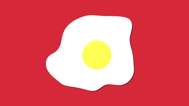 fried-egg-icon,-cartoon-food-animation