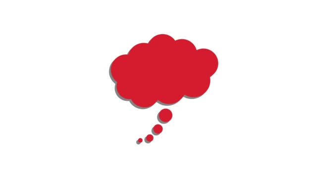 Icono-de-burbuja-de-pensamiento-concepto-de-pensamiento,-ideas-e-innovación-rojo-blanco