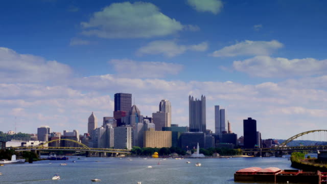 Pittsburgh-Skyline-Zeitraffer
