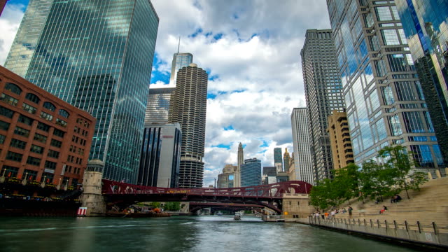 Chicago-River-Time-Lapse-Skyline-4K-1080P