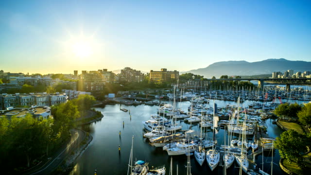 Beautiful-Vancouver-Sunset-Time-Lapse-4K-1080p