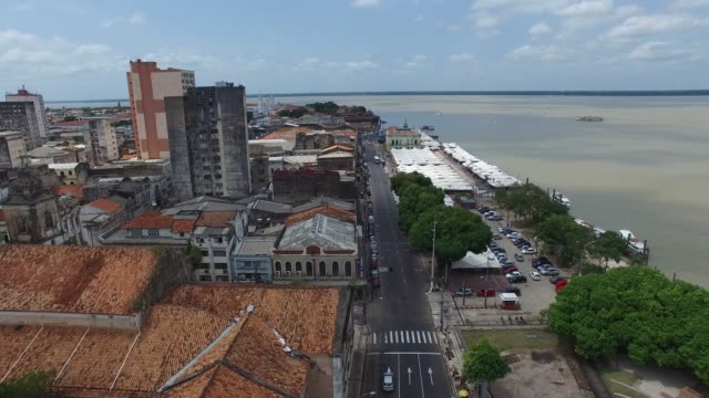 Aerial-View-of-Belem-do-Para,-Brazil