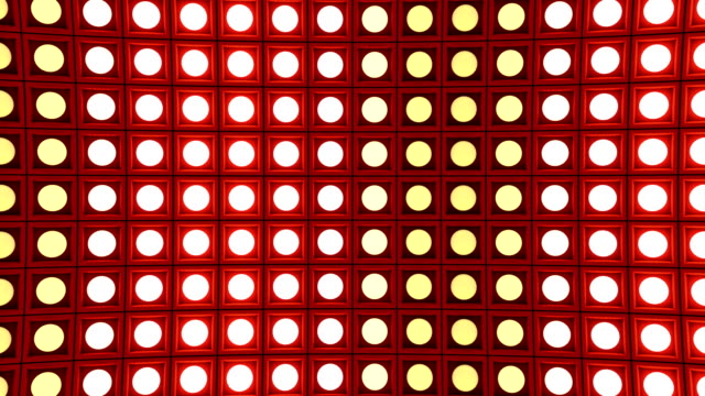 Lights-flashing-wall-bulbs-pattern-static-vertical-red-stage-background-vj-loop