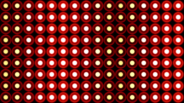 Lights-flashing-wall-round-bulbs-pattern-static-vertical-red-stage-background-vj-loop