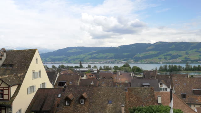 Rapperswil-Switzerland-Rooftops-and-Landscape-Beyond