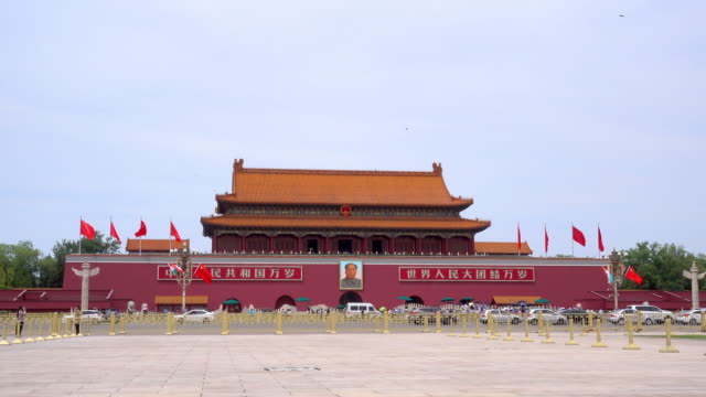 Tiananmen-building-is-a-symbol-of-the-People's-Republic-of-China