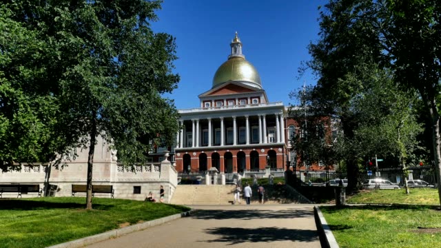 Massachusetts-State-House-in-Boston-Establishing-Shot