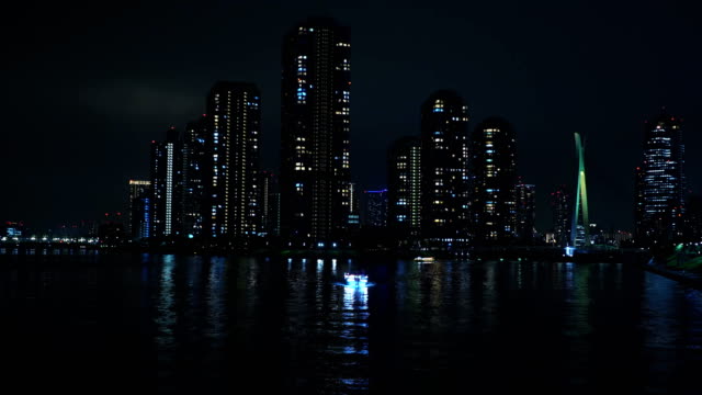 Nacht-Tokyo-anzeigen