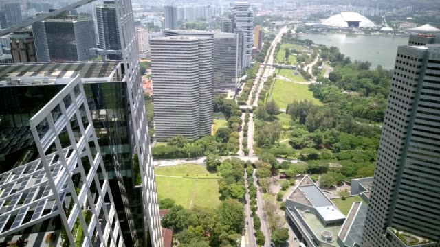 Aerial-view-of-Singapore-skyline
