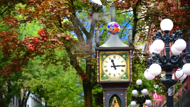 Steam-Clock-in-Gastown,Vancouver,Canada