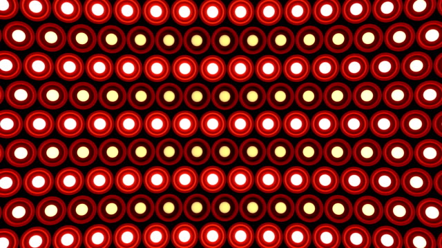 Blaulicht-Wand-Runde-Lampen-Muster-Drehung-Bühne-roten-Hintergrund-vj-Schleife