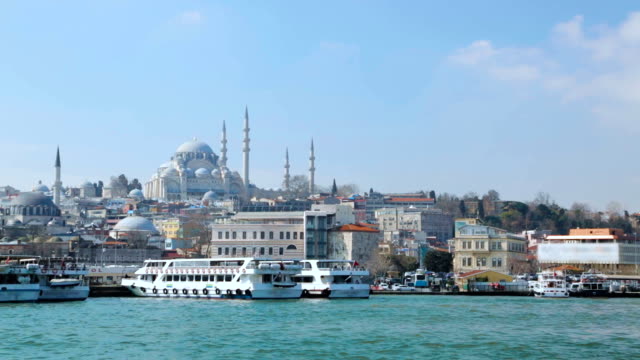 Monumentos-de-Estambul-Turquía-Mezquita-Azul-y-Hagia-Sofia,-destinos-de-turismo