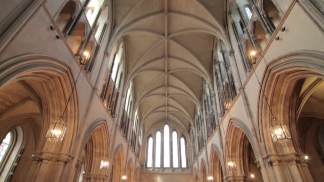 St-Patrick's-Cathedral-Interior---Dublin,-Ireland---Pan