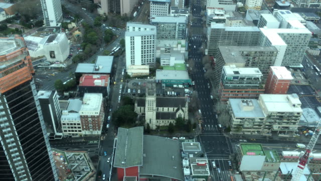 Städtischen-Luftaufnahme-von-Auckland-Neuseeland