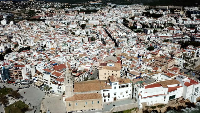view--of-the-beautiful-town-of-Sitges