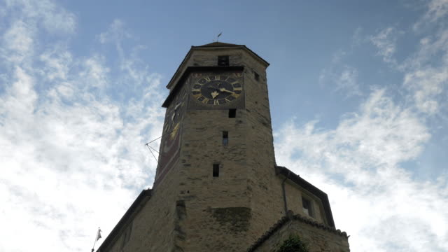 Torre-del-reloj-del-castillo-de-Rapperswil
