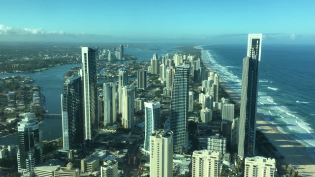 Aerial-view-of-Surfers-Paradise-Gold-Coast-Queensland-Australia