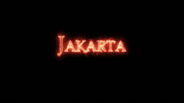Jakarta-written-with-fire.-Loop