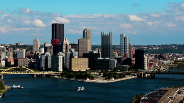 Pittsburgh-Skyline-Zeitraffer