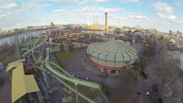 Aerial-View-of-Abandoned-Amusement-Park