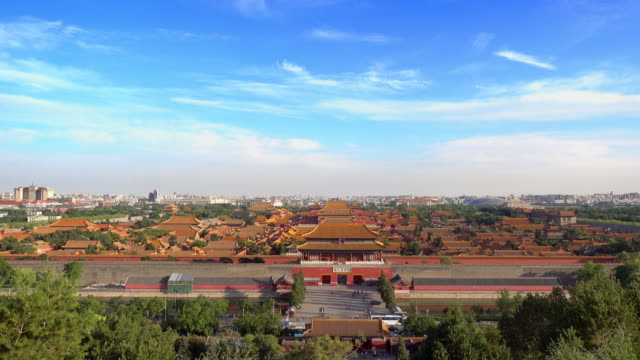 Aerial-view-of-Forbidden-City-in-Beijing