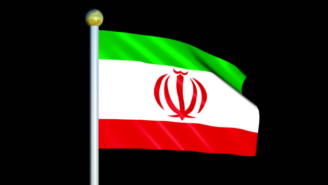 Large-Looping-Animated-Flag-of-Iran