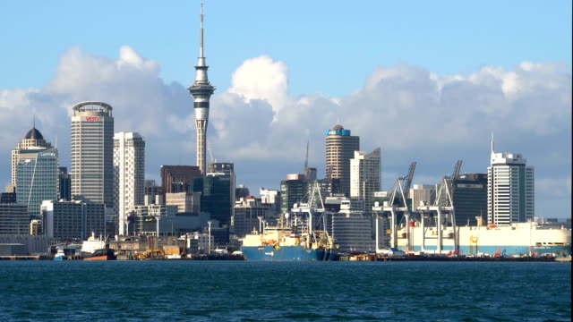 Centro-de-la-ciudad-de-Auckland,-Nueva-Zelanda