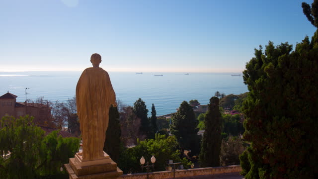spain-tarragona-hill-view-on-mediterranean-sea-4k-time-lapse