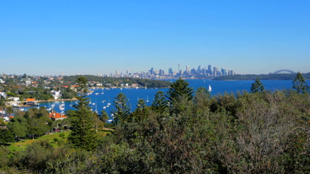 Watsons-Bay,-South-Head,-Sydney-(4K/UHD-to-HD)