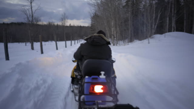 snowmobile-winter-in-ontario-4K-video