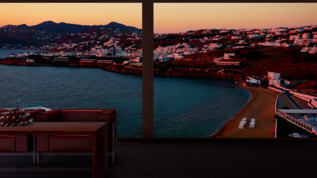 Ein-Penthouse-mit-Blick-auf-einen-der-Strände-von-Mykonos