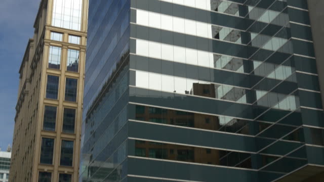 China-Sonnentag-Macau-Stadt-Innenstadt-Bürogebäude-vorderen-Panorama-4k