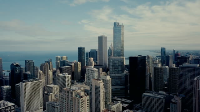 Chicago-Luftbild---Skyline