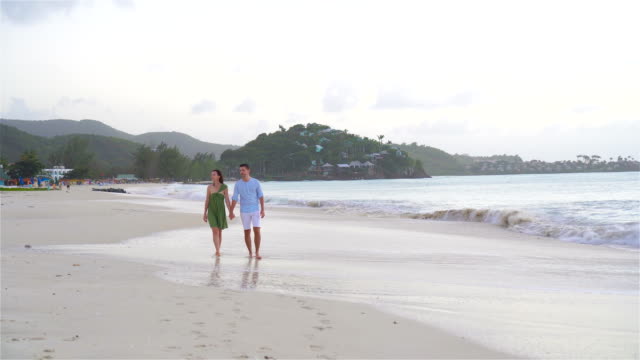 Young-couple-on-tropical-beach