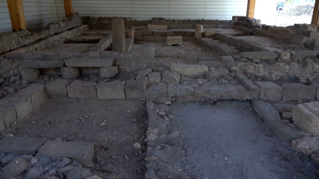 Ruinen-von-alten-Tempel-in-Israel