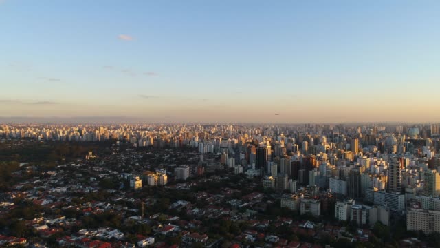 Aerial-View-of-Sao-Paulo-Stadt,-Brasilien