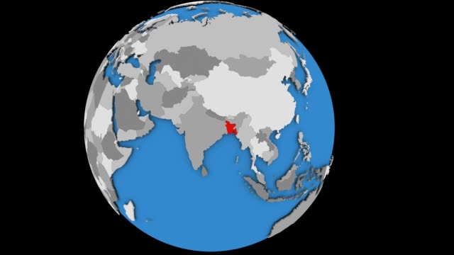 Bangladesh-on-political-globe